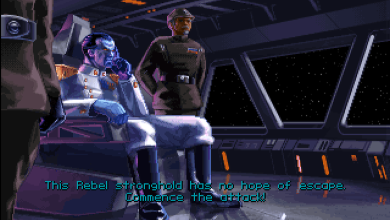 Admiral Thrawn in TIE Fighter